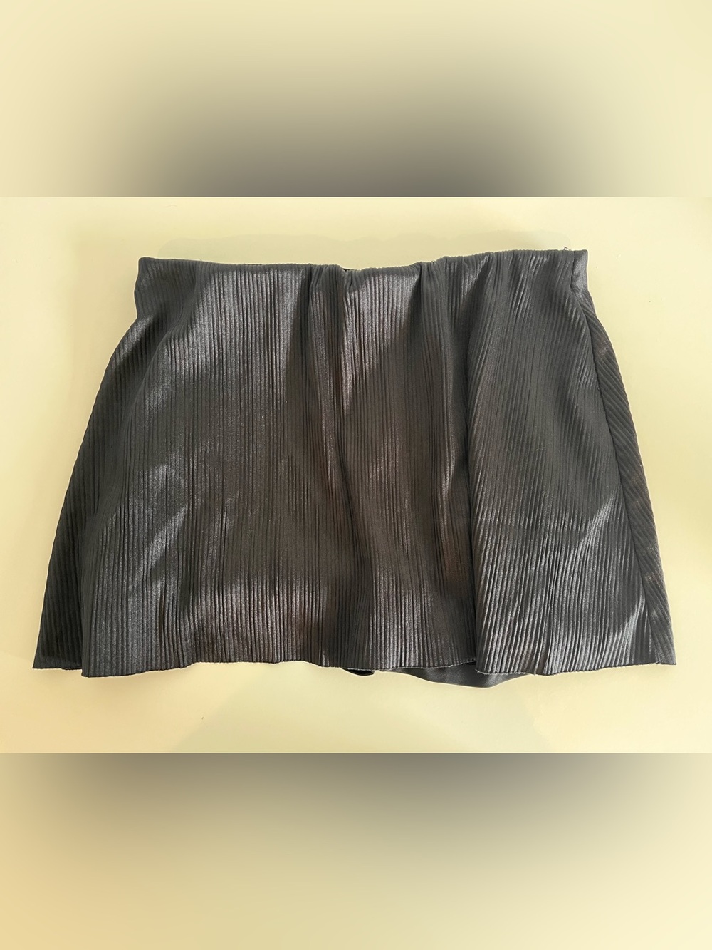 Uniform Person Black Pleated Women's Skirt